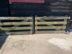 Denen  houten Poort, Tuin en Terras, Ophalen, Gebruikt, Hout, Tuinhek