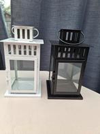 Kandelaars voor kaarsen in te zetten, Ophalen, 25 tot 50 cm, Wit, Zo goed als nieuw