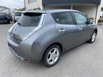 Nissan Leaf 30kwh elektrisch 100%, Auto's, Te koop, Zilver of Grijs, Airconditioning, Berline