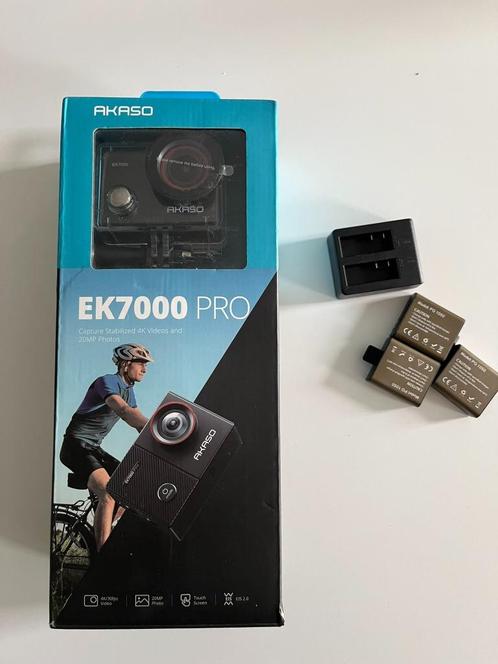 AKASO EK7000 Pro action onderwater camera, Audio, Tv en Foto, Actiecamera's, Zo goed als nieuw, Overige merken, Ophalen of Verzenden