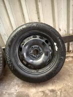 Banden continental premiumcontact7 + velgen + velgdoppen, Auto diversen, Aanhangwagen-onderdelen, Ophalen, Zo goed als nieuw