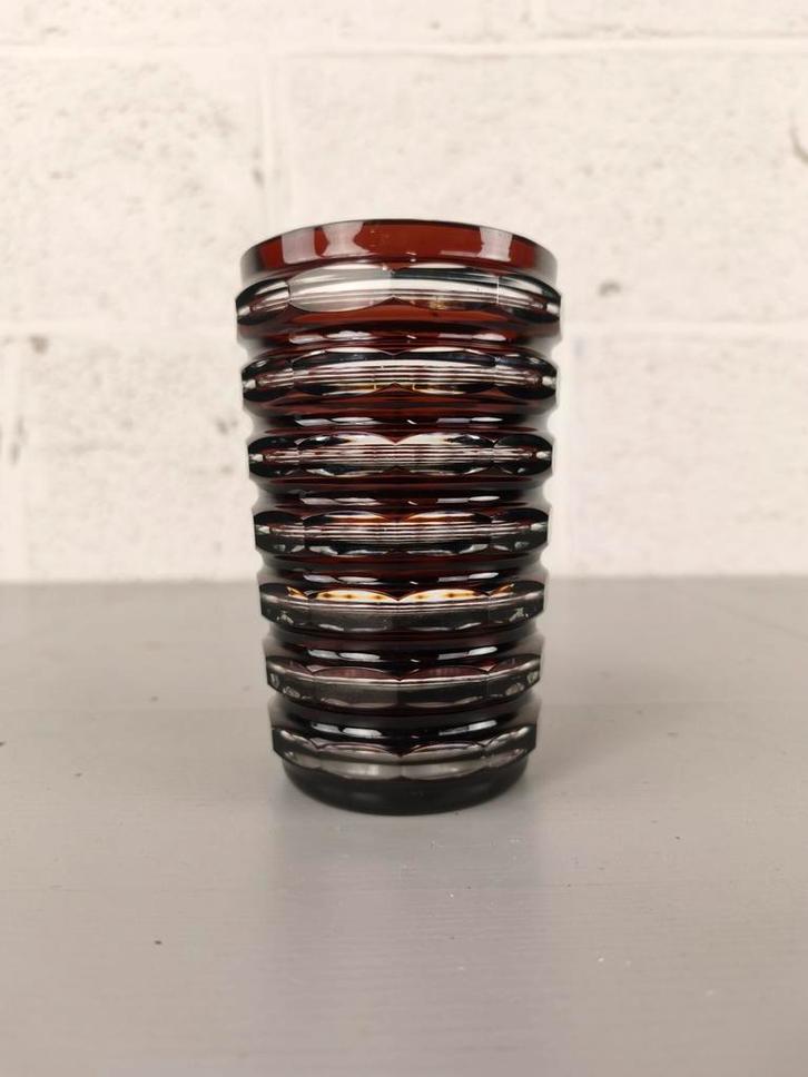 Val Saint Lambert art deco vaasje, Antiek en Kunst, Antiek | Glaswerk en Kristal, Ophalen of Verzenden