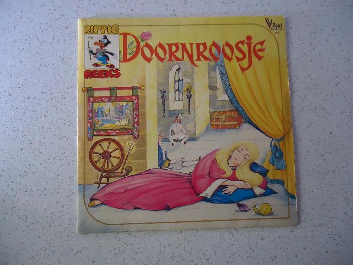 Part 194 Single uit de Rippie reeks "Doornroosje" anno 1976., Cd's en Dvd's, Vinyl Singles, Zo goed als nieuw, Single, Kinderen en Jeugd