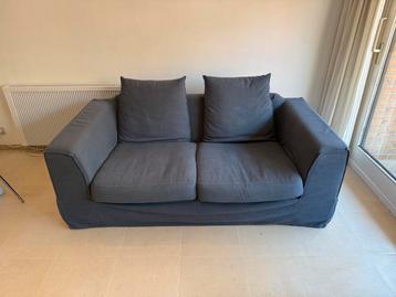 Zetelset 2-zit + 2 fauteuils – Blauw, Propere Staat beschikbaar voor biedingen