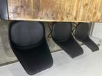 Eettafel set, Huis en Inrichting, Ophalen, Vierkant, 50 tot 100 cm, Zo goed als nieuw