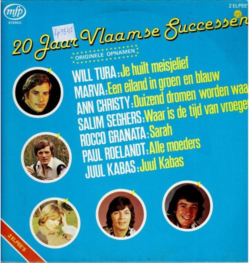 2 x Vinyl, LP   /    20 Jaar Vlaamse Successen, Cd's en Dvd's, Vinyl | Overige Vinyl, Overige formaten, Ophalen of Verzenden