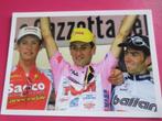 wielerkaart 1999 team polti  giro ivan gotti, Sports & Fitness, Cyclisme, Comme neuf, Envoi