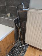 Colone de douche et mitigeur baignoire, Enlèvement ou Envoi, Utilisé, Chrome, Douche