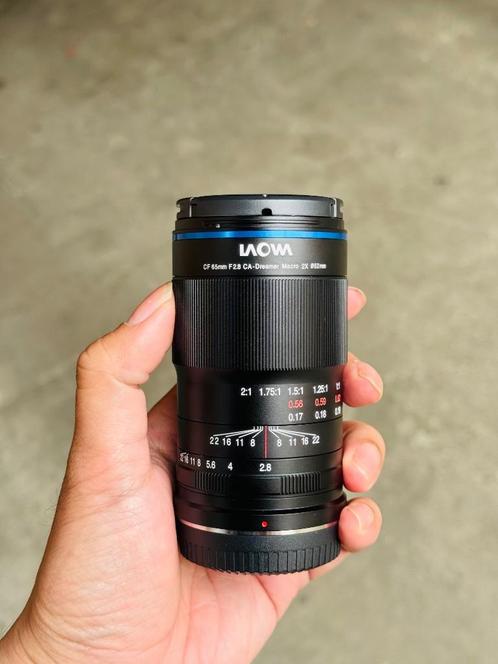 Laowa 65mm F2.8 Macro (Fuji X), Audio, Tv en Foto, Foto | Lenzen en Objectieven, Zo goed als nieuw, Macrolens, Ophalen of Verzenden