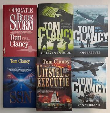 Boeken Tom Clancy  beschikbaar voor biedingen