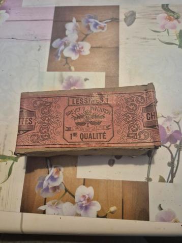 Très ancienne boîte de Allumettes Lessines début 1900 beschikbaar voor biedingen