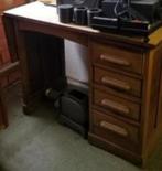 houten bureau, Ophalen, Gebruikt, Bureau