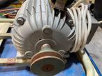 Motor 1,1KW, 220v, 1” as, met poeli, Doe-het-zelf en Bouw, Ophalen, Gebruikt, Elektromotor, 1800 rpm of meer