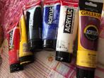 Acrylverf basis set, Hobby en Vrije tijd, Schilderen, Ophalen of Verzenden, Gebruikt, Acrylverf