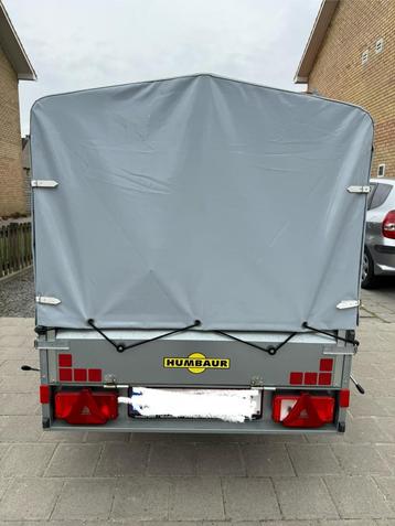 Humbaur ideale bagagewagen afsluitbaar, Autos : Divers, Remorques, Enlèvement, Comme neuf