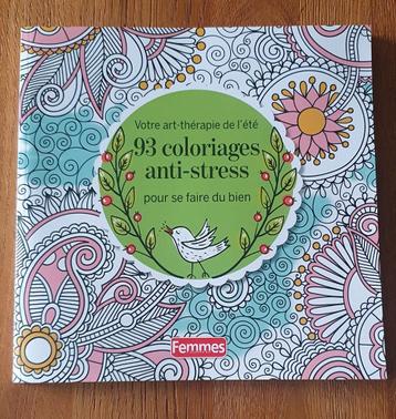 93 coloriages anti-stress pour se faire du bien beschikbaar voor biedingen