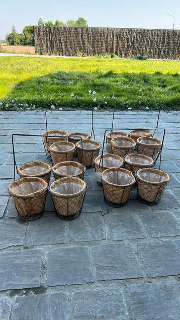 Paniers pour fleurs et plantes, Enlèvement, Comme neuf