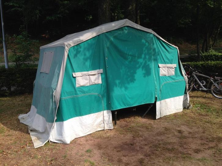 Vouwwagen Trigano met keuken, Caravans en Kamperen, Vouwwagens, Ophalen