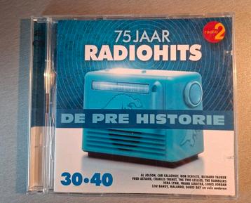 2cd. 75 jaar Radiohits.  De pre historie 30.40. Radio 2. beschikbaar voor biedingen