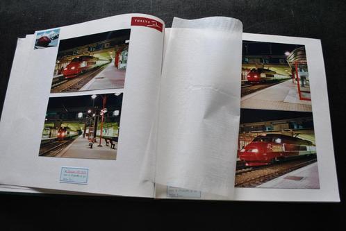 Gros Album photos originales THALYS TGV 37 RARE UNIQUE Train, Collections, Trains & Trams, Utilisé, Train, Enlèvement ou Envoi