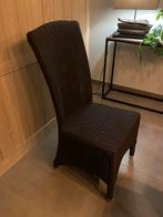 8 eetkamerstoelen Home Loom, Huis en Inrichting, Stoelen, Ophalen, Gebruikt, Bruin, Riet of Rotan