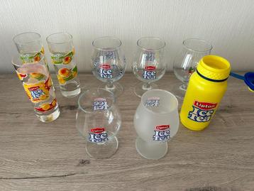 Lot 9 stuks Lipton Ice Tea, Verzamelen, Glas en Drinkglazen, Ophalen of Verzenden, Zo goed als nieuw