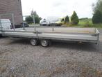 remorque plateau 6m, Ophalen, Zo goed als nieuw
