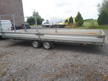 remorque plateau 6m beschikbaar voor biedingen