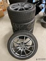 Originele Mercedes AMG GT velgen met winterbanden, Banden en Velgen, Gebruikt, Personenwagen, 20 inch