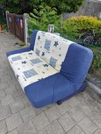slaapzetel, Huis en Inrichting, Ophalen, Gebruikt, Blauw, Twijfelaar