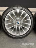 18'' originele BMW 5 serie G30 G31 velgen winterbanden 5x112, Auto-onderdelen, 18 inch, Banden en Velgen, Personenwagen, Gebruikt