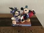 Traditions Disney Halloween mickey en minnie, Comme neuf, Mickey Mouse, Statue ou Figurine, Enlèvement ou Envoi