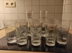 Set van 10 glazen van Eylenbosch Schepdaal, Verzamelen, Glas en Drinkglazen, Ophalen, Gebruikt, Bierglas