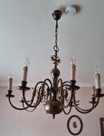 Lustre en laiton avec aigle bicéphale, Enlèvement, Comme neuf