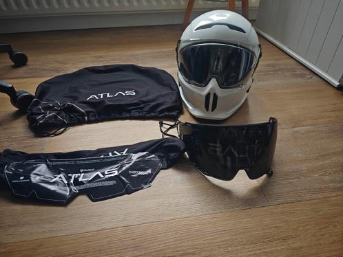 Ruroc Atlas 2.0 XS avec visière foncée et pinlock, Motos, Vêtements | Casques de moto, XS, Enlèvement ou Envoi