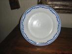 1 assiette plate en porcelaine de Tournai, Ophalen of Verzenden