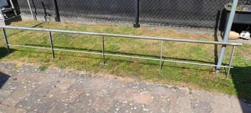 Gegalvaniseerde stalen reling/balustrade 
Lengte 3,60 m., ho, Tuin en Terras, Tuinhekken en Hekwerk, Zo goed als nieuw, Ophalen