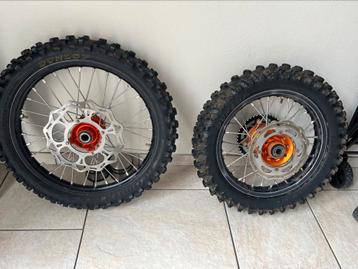 Ktm 85 husqvarna gas gas haan wielen set 17/14 inch (klein) beschikbaar voor biedingen