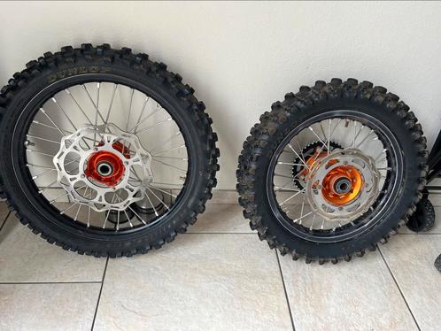 Ktm 85 husqvarna gas gas haan wielen set 17/14 inch (klein), Motoren, Onderdelen | Merk-onafhankelijk, Gebruikt, Ophalen of Verzenden