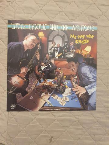 Little Charlie And The Nightcats – All The Way Crazy - 1987 beschikbaar voor biedingen