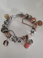 Bracelet Pandora avec charms, Bijoux, Sacs & Beauté, Bracelets, Argent, Utilisé, Enlèvement ou Envoi, Argent