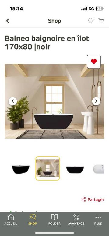Baignoire balneo neuve ! beschikbaar voor biedingen