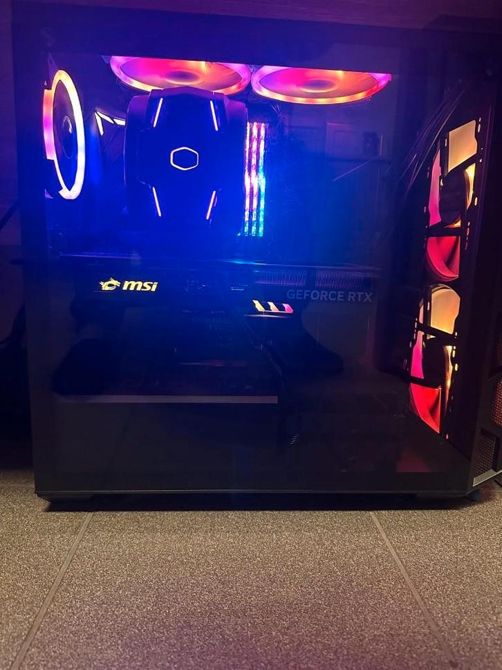 Top game PC i9 10900k 5.2ghz Turbo 32GB Msi RTX4070 game OC, Computers en Software, Desktop Pc's, Zo goed als nieuw, 4 Ghz of meer