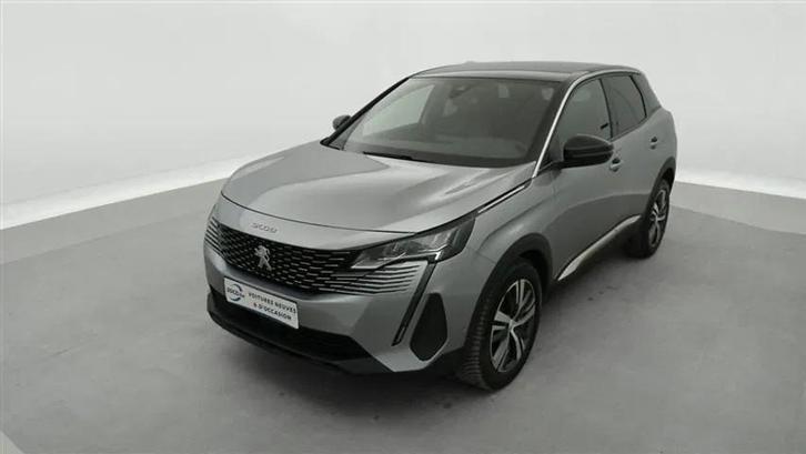 Peugeot 3008 1.2 Hybrid 136Cv e-DCS6 Allure Pack S-CUIR / NA, Auto's, Peugeot, Bedrijf, Te koop, ABS, Boordcomputer, Centrale vergrendeling