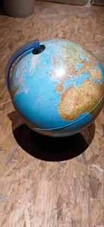 Kaart van de wereld, Huis en Inrichting, Woonaccessoires | Wereldbollen, Verlicht, Ophalen of Verzenden, Zo goed als nieuw