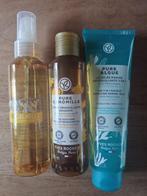3 FLACONS YVES ROCHER OLIE & GEL MICELLAIR DEMAKEUP, Ophalen of Verzenden, Nieuw, Gehele gezicht, Reiniging
