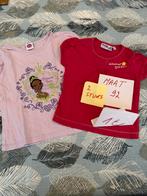 T-shirts Disney & knots so bad - maat 92, Kinderen en Baby's, Kinderkleding | Maat 92, Disney, Gebruikt, Meisje, Ophalen of Verzenden