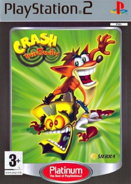 Crash TwinSanity Platinum (sans livret), Consoles de jeu & Jeux vidéo, Jeux | Sony PlayStation 2, Utilisé, Aventure et Action