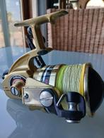 visgerief & daiwa gs-9 met witte gevlochten draad, Watersport en Boten, Hengelsport | Algemeen, Ophalen, Zo goed als nieuw, Molen
