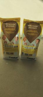 Webercolor premium voegsel Pearl grey G117 2x 4kg, Ophalen, Nieuw, Overige materialen, Overige typen